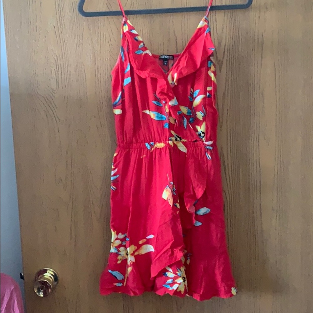 Red Express dress